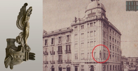 Palazzo Gazzetta: nel 1982 si salvò una vittoria alata, ma giace nei depositi della Pinacoteca